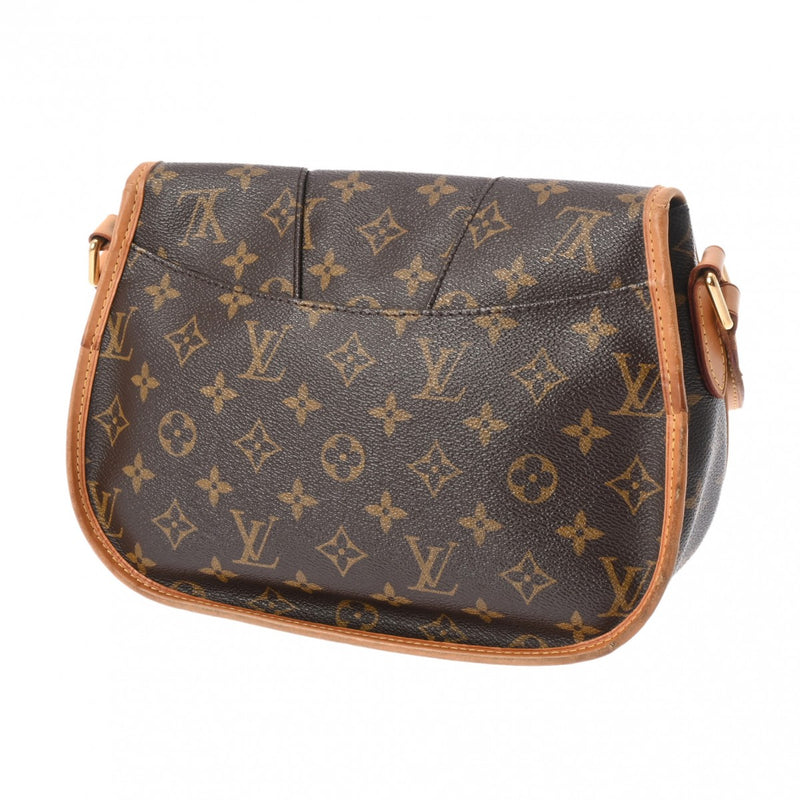 LOUIS VUITTON ルイヴィトン モノグラム メニルモンタン PM ブラウン M40474 レディース モノグラムキャンバス ショルダーバッグ Bランク 中古 銀蔵