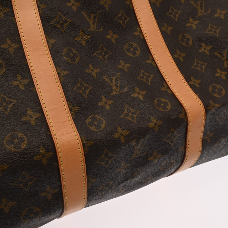 LOUIS VUITTON ルイヴィトン モノグラム キーポル バンドリエール 60 ブラウン M41412 ユニセックス モノグラムキャンバス ボストンバッグ ABランク 中古 銀蔵