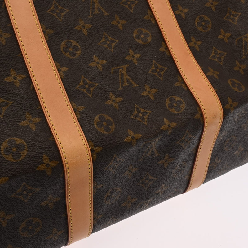 LOUIS VUITTON ルイヴィトン モノグラム キーポル バンドリエール 60 ブラウン M41412 ユニセックス モノグラムキャンバス ボストンバッグ ABランク 中古 銀蔵