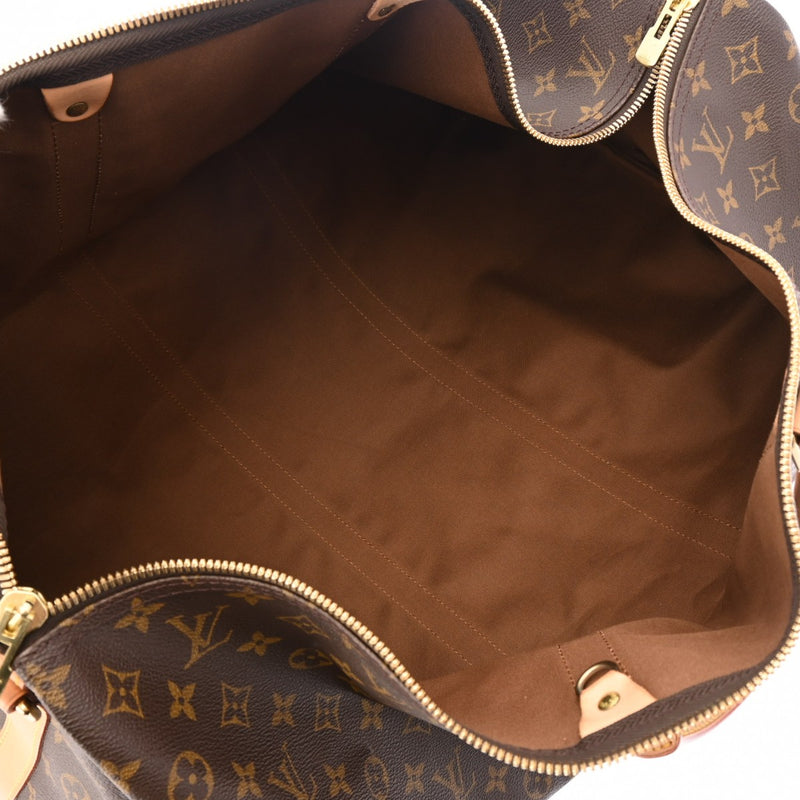 LOUIS VUITTON ルイヴィトン モノグラム キーポル バンドリエール 60 ブラウン M41412 ユニセックス モノグラムキャンバス ボストンバッグ ABランク 中古 銀蔵