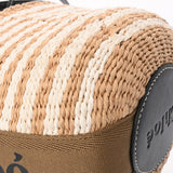 Chloe クロエ ウッディ スモール バケット 2WAY 黒/白/ベージュ レディース レザー ラフィア ショルダーバッグ Aランク 中古 銀蔵