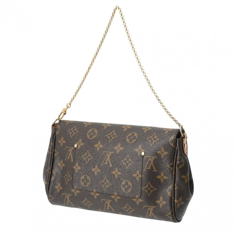 LOUIS VUITTON ルイヴィトン モノグラム フェイボリット MM 2WAY ブラウン M40718 レディース モノグラムキャンバス ショルダーバッグ Bランク 中古 銀蔵