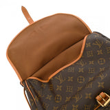 LOUIS VUITTON ルイヴィトン モノグラム ソミュール 30 ブラウン M42256 レディース モノグラムキャンバス ショルダーバッグ Bランク 中古 銀蔵