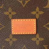 LOUIS VUITTON ルイヴィトン モノグラム ソミュール 30 ブラウン M42256 レディース モノグラムキャンバス ショルダーバッグ Bランク 中古 銀蔵