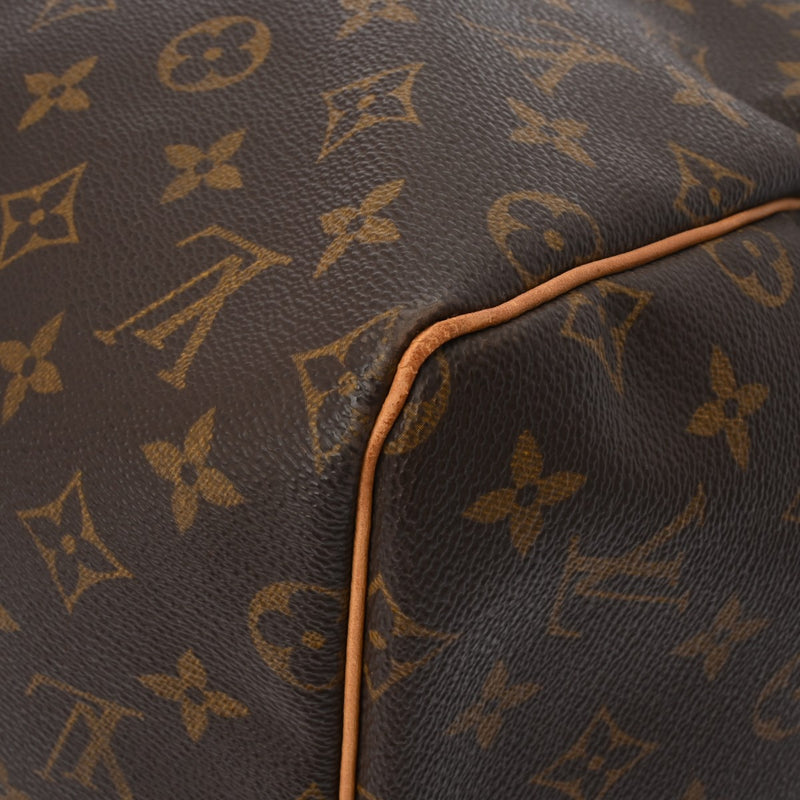 LOUIS VUITTON ルイヴィトン モノグラム キーポル 55 ブラウン M41424 ユニセックス モノグラムキャンバス ボストンバッグ Bランク 中古 銀蔵