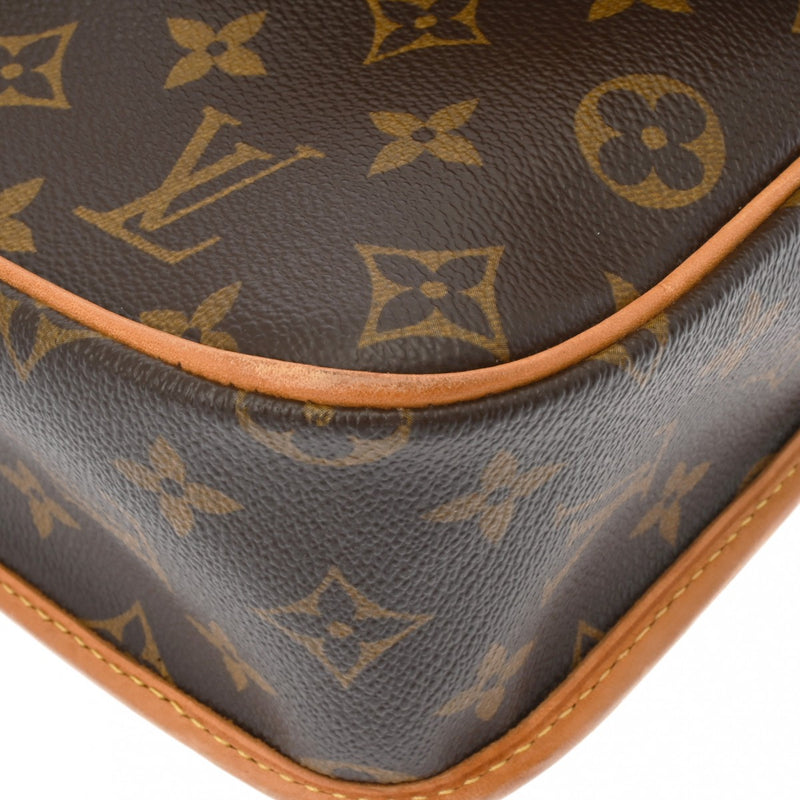 LOUIS VUITTON ルイヴィトン モノグラム ソローニュ ブラウン M42250 レディース モノグラムキャンバス ショルダーバッグ ABランク 中古 銀蔵