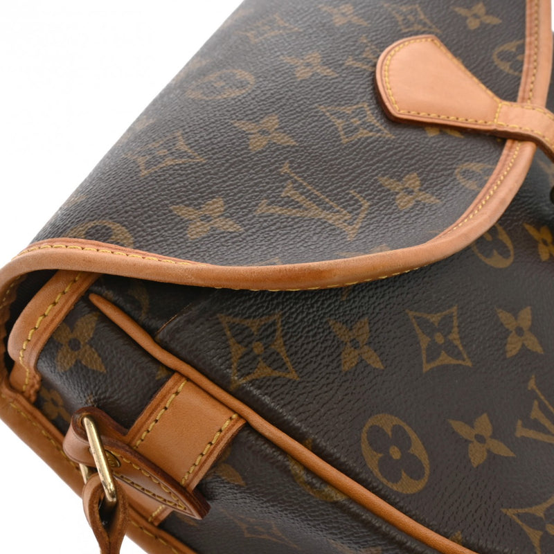 LOUIS VUITTON ルイヴィトン モノグラム ソローニュ ブラウン M42250 レディース モノグラムキャンバス ショルダーバッグ ABランク 中古 銀蔵