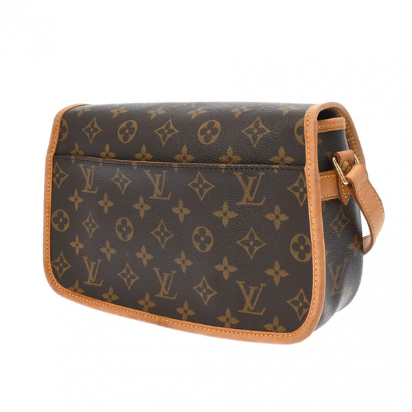 LOUIS VUITTON ルイヴィトン モノグラム ソローニュ ブラウン M42250 レディース モノグラムキャンバス ショルダーバッグ ABランク 中古 銀蔵