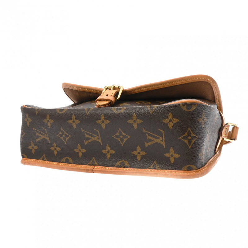 LOUIS VUITTON ルイヴィトン モノグラム ソローニュ ブラウン M42250 レディース モノグラムキャンバス ショルダーバッグ ABランク 中古 銀蔵