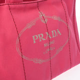 PRADA プラダ カナパ 2WAY ピンク 1BG642 レディース キャンバス ハンドバッグ ABランク 中古 銀蔵