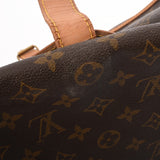 LOUIS VUITTON ルイヴィトン モノグラム ソミュール 35 ブラウン M42254 レディース モノグラムキャンバス ショルダーバッグ Bランク 中古 銀蔵