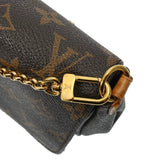 LOUIS VUITTON ルイヴィトン モノグラム フェイボリット PM 2WAY ブラウン M40717 レディース モノグラムキャンバス ショルダーバッグ Bランク 中古 銀蔵