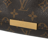 LOUIS VUITTON ルイヴィトン モノグラム フェイボリット PM 2WAY ブラウン M40717 レディース モノグラムキャンバス ショルダーバッグ Bランク 中古 銀蔵