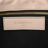 BALENCIAGA バレンシアガ クラシックメタリック エンベローブ ベージュ ゴールド金具 438791 メンズ レザー クラッチバッグ Bランク 中古 銀蔵