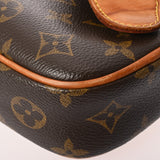 LOUIS VUITTON ルイヴィトン モノグラム ポシェットガンジュ ブラウン M51870 メンズ モノグラムキャンバス ボディバッグ Bランク 中古 銀蔵