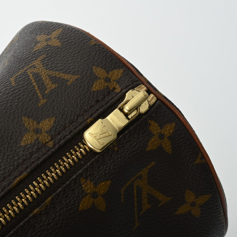 LOUIS VUITTON ルイヴィトン モノグラム パピヨン GM 旧型 ブラウン M51365 レディース モノグラムキャンバス ハンドバッグ Aランク 中古 銀蔵