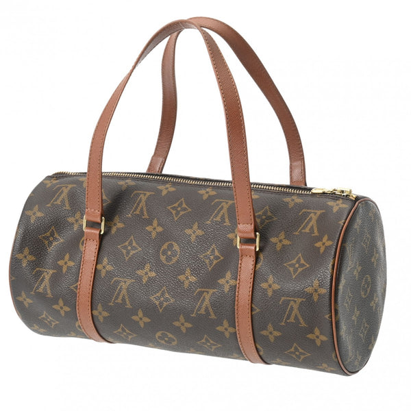 LOUIS VUITTON ルイヴィトン モノグラム パピヨン GM 旧型 ブラウン M51365 レディース モノグラムキャンバス ハンドバッグ Aランク 中古 銀蔵