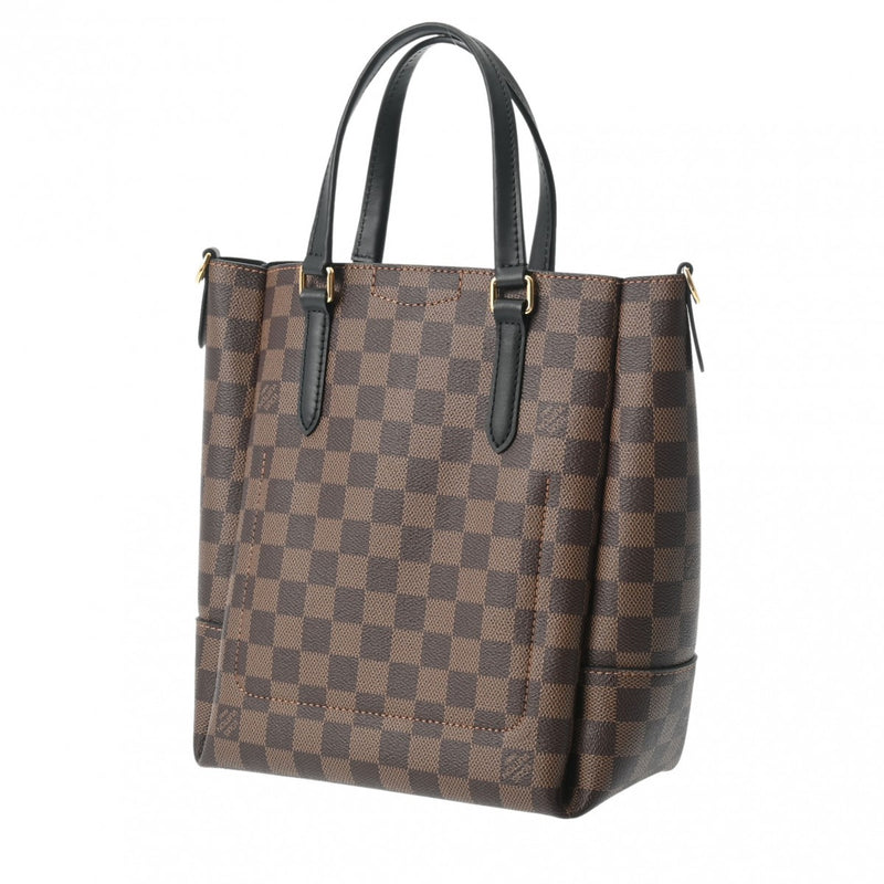 LOUIS VUITTON ルイヴィトン ダミエ ベルモントNV BB ブラウン N60348 レディース ダミエキャンバス ハンドバッグ Aランク 中古 銀蔵