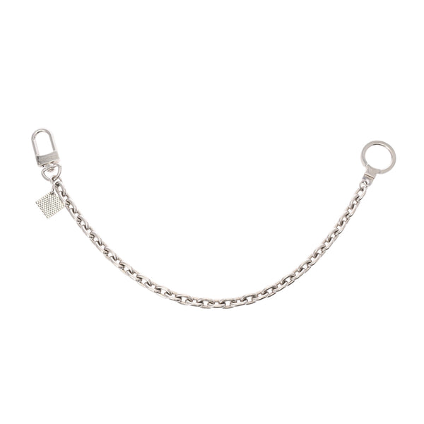LOUIS VUITTON ルイヴィトン シェンヌアノクレ XL チェーン キーリング シルバー M65076 ユニセックス メタル キーホルダー ABランク 中古 銀蔵