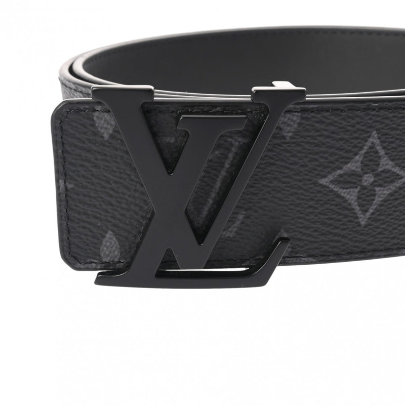 LOUIS VUITTON ルイヴィトン エクリプス LVイニシャル 40ｍｍ サイズ85 ブラック M0449V メンズ モノグラムエクリプス ベルト Aランク 中古 銀蔵