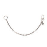 LOUIS VUITTON ルイヴィトン シェンヌアノクレ XL バッグチャーム チェーン シルバー M65774 ユニセックス メタル キーホルダー ABランク 中古 銀蔵