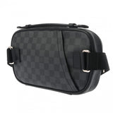 LOUIS VUITTON ルイヴィトン ダミエグラフィット アンブレール 黒 N41289 メンズ ダミエグラフィットキャンバス ボディバッグ ABランク 中古 銀蔵