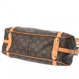 LOUIS VUITTON ルイヴィトン モノグラム ストレーザー PM ブラウン M51186 レディース モノグラムキャンバス ショルダーバッグ Bランク 中古 銀蔵