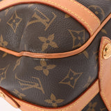 LOUIS VUITTON ルイヴィトン モノグラム ストレーザー PM ブラウン M51186 レディース モノグラムキャンバス ショルダーバッグ Bランク 中古 銀蔵