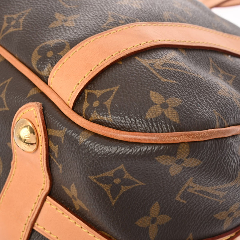 LOUIS VUITTON ルイヴィトン モノグラム ストレーザー PM ブラウン M51186 レディース モノグラムキャンバス ショルダーバッグ Bランク 中古 銀蔵