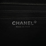 CHANEL シャネル マトラッセ チェーンショルダー 30cm 黒 レディース エナメル ショルダーバッグ Bランク 中古 銀蔵