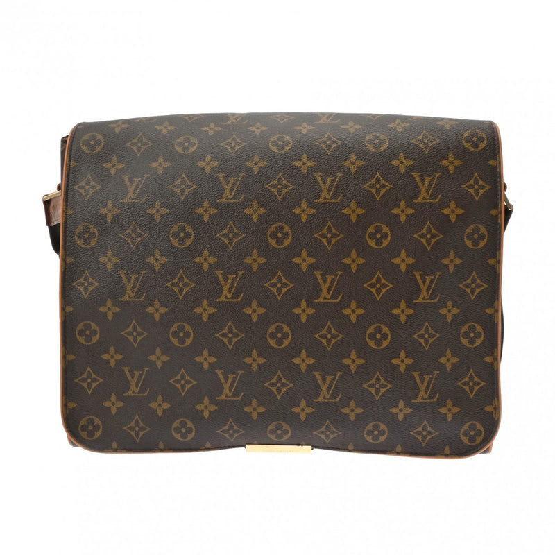 ルイヴィトンアベス 14145 ブラウン ユニセックス モノグラムキャンバス ショルダーバッグ M45257 LOUIS VUITTON 中古 –  銀蔵オンライン