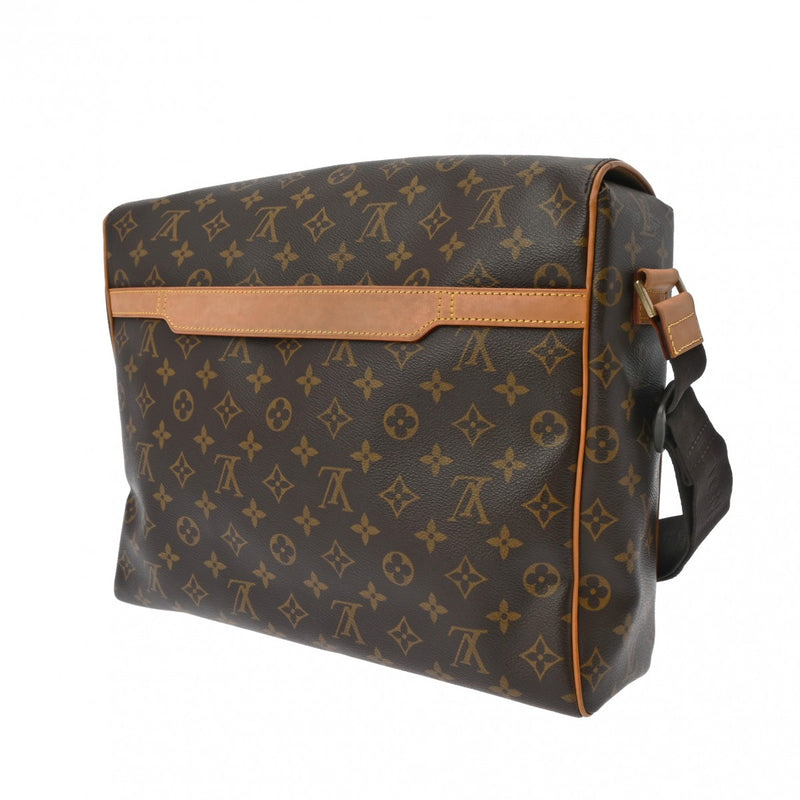 LOUIS VUITTON ルイヴィトン モノグラム アベス ブラウン M45257 ユニセックス モノグラムキャンバス ショルダーバッグ ABランク  中古 銀蔵