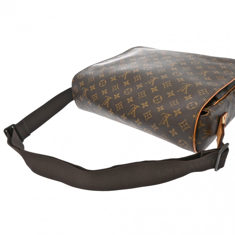 ルイヴィトンアベス 14145 ブラウン ユニセックス モノグラムキャンバス ショルダーバッグ M45257 LOUIS VUITTON 中古 –  銀蔵オンライン