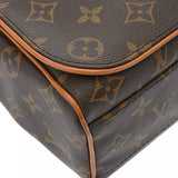 LOUIS VUITTON ルイヴィトン モノグラム アベス ブラウン M45257 ユニセックス モノグラムキャンバス ショルダーバッグ ABランク 中古 銀蔵