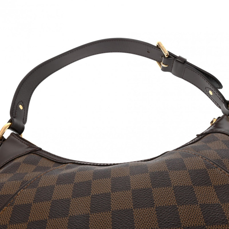 LOUIS VUITTON ルイヴィトン ダミエ テムズ GM ブラウン N48180 レディース ダミエキャンバス セミショルダーバッグ ABランク 中古 銀蔵