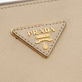 PRADA プラダ ガレリア 2WAYトートバッグ ミンク クオーツ B1786S レディース サフィアーノ ハンドバッグ Aランク 中古 銀蔵