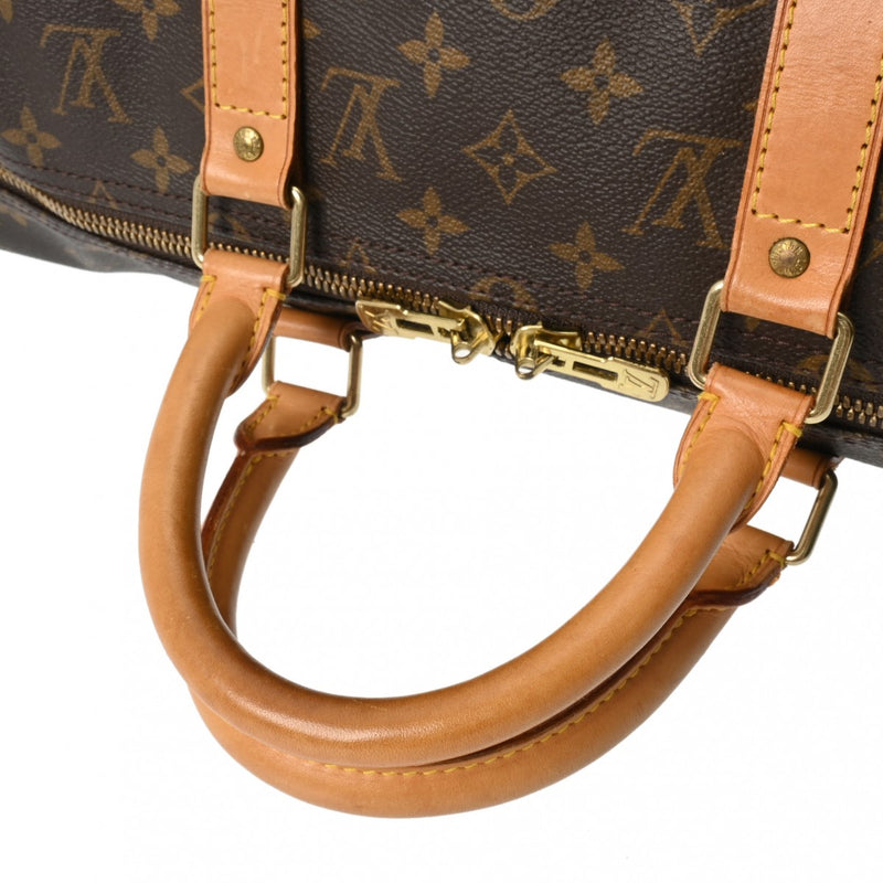 LOUIS VUITTON ルイヴィトン モノグラム キーポル 50 ブラウン M41426 ユニセックス モノグラムキャンバス ボストンバッグ Bランク 中古 銀蔵