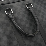 LOUIS VUITTON ルイヴィトン ダミエグラフィット イカール 黒 N40007 メンズ ダミエグラフィットキャンバス ビジネスバッグ Bランク 中古 銀蔵