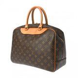 LOUIS VUITTON ルイヴィトン モノグラム ドーヴィル ブラウン M47270 レディース モノグラムキャンバス ハンドバッグ Bランク 中古 銀蔵