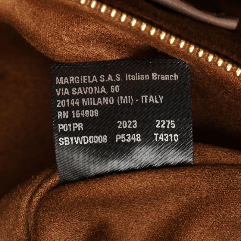 Maison Margiela メゾン マルジェラ 5AC トートバッグ 2WAY ピンクベージュ SB1WD0008 レディース レザー ハンドバッグ Aランク 中古 銀蔵