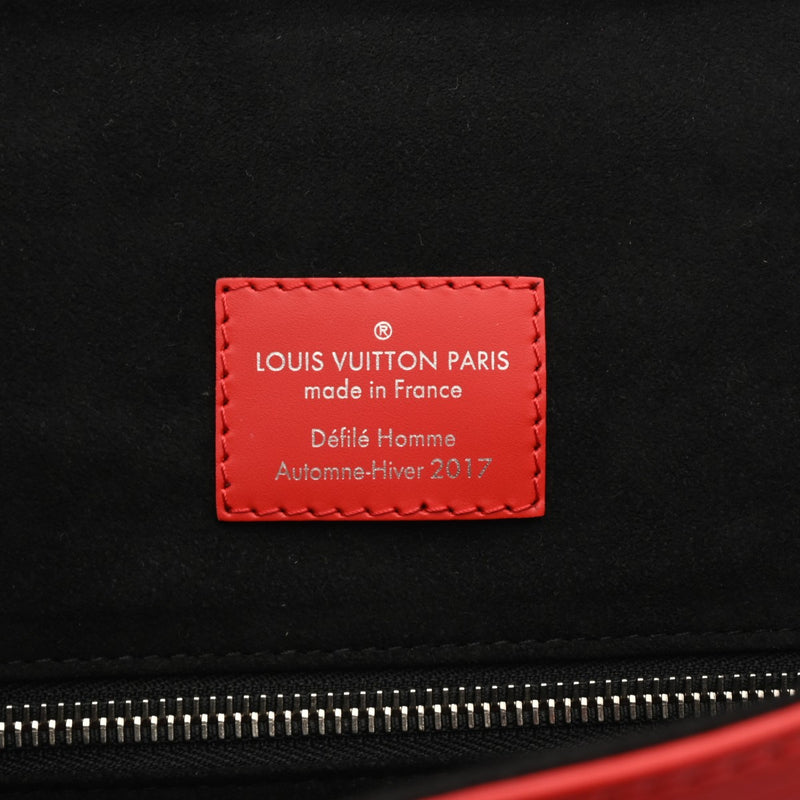 LOUIS VUITTON ルイヴィトン エピ クリストファー PM Supremeコラボ レッド M53414 メンズ エピレザー リュック・デイパック Aランク 中古 銀蔵