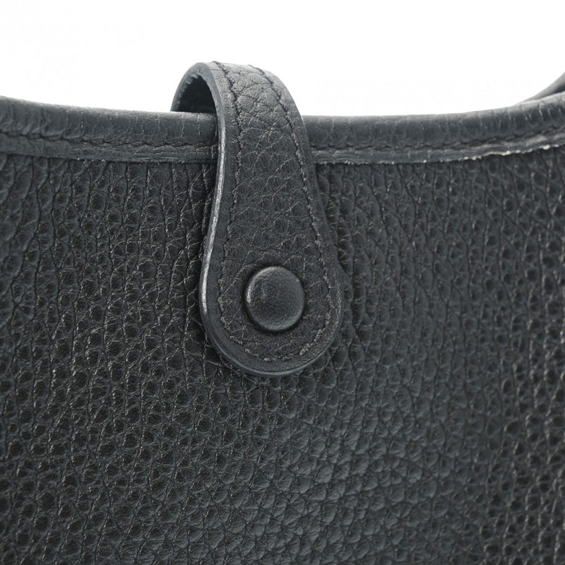 HERMES エルメス エヴリン TPM ブラック Y刻印(2020年頃) レディース トリヨンクレマンス ショルダーバッグ ABランク 中古 銀蔵