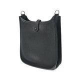 HERMES エルメス エヴリン TPM ブラック Y刻印(2020年頃) レディース トリヨンクレマンス ショルダーバッグ ABランク 中古 銀蔵