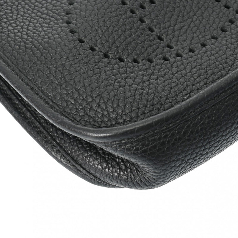 HERMES エルメス エヴリン TPM ブラック Y刻印(2020年頃) レディース トリヨンクレマンス ショルダーバッグ ABランク 中古 銀蔵