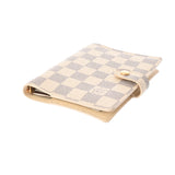 LOUIS VUITTON ルイヴィトン ダミエアズール アジェンダ PM 白 R20706 ユニセックス ダミエアズールキャンバス 手帳カバー ABランク 中古 銀蔵