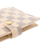 LOUIS VUITTON ルイヴィトン ダミエアズール アジェンダ PM 白 R20706 ユニセックス ダミエアズールキャンバス 手帳カバー ABランク 中古 銀蔵
