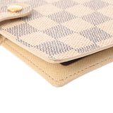 LOUIS VUITTON ルイヴィトン ダミエアズール アジェンダ PM 白 R20706 ユニセックス ダミエアズールキャンバス 手帳カバー ABランク 中古 銀蔵