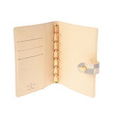 LOUIS VUITTON ルイヴィトン ダミエアズール アジェンダ PM 白 R20706 ユニセックス ダミエアズールキャンバス 手帳カバー ABランク 中古 銀蔵