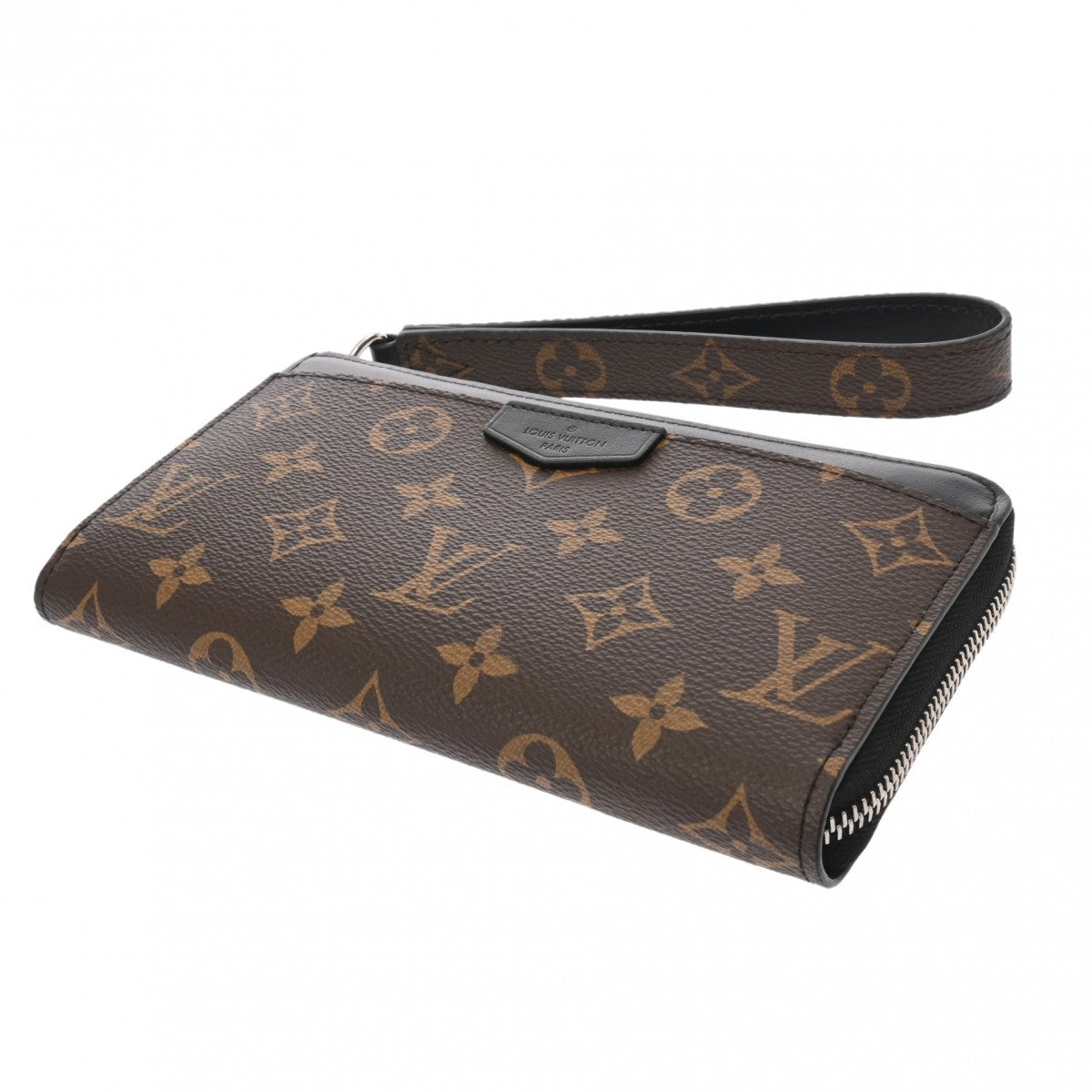 LOUIS VUITTON/ルイヴィトン ビトン M69407 ジッピー ドラゴンヌ モノグラムマカサー レザー 長財布 ブラウン ユニセックス ブランド ルイヴィトン ジッピードラゴンヌ 53393 ブラウン/黒 メンズ