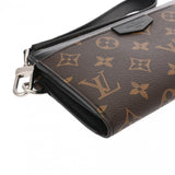 LOUIS VUITTON ルイヴィトン マカサー ジッピードラゴンヌ ブラウン/黒 M69407 メンズ モノグラムキャンバス 長財布 Aランク 中古 銀蔵